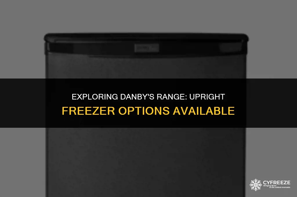 does danby make an upright freezer