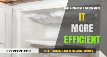 Boosting Efficiency: The Impact of Defrosting Your Freezer