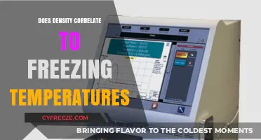 Density's Role in Freezing Temperatures: Exploring the Correlation and Factors