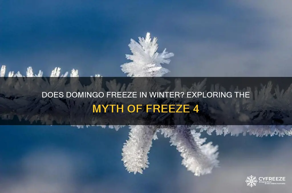does domingo get freeze 4