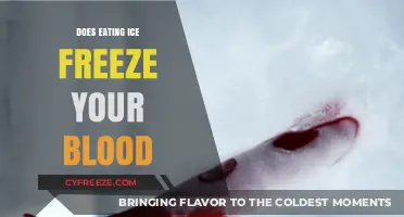 Chilling Truth: Does Eating Ice Really Freeze Your Blood?