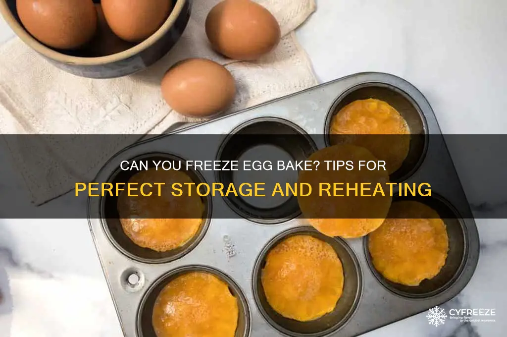does egg bake freeze well