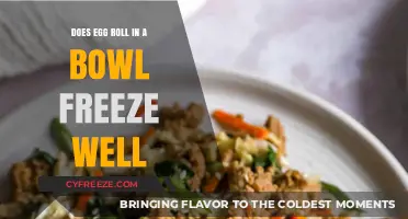 Can You Freeze Egg Roll in a Bowl? Tips and Tricks