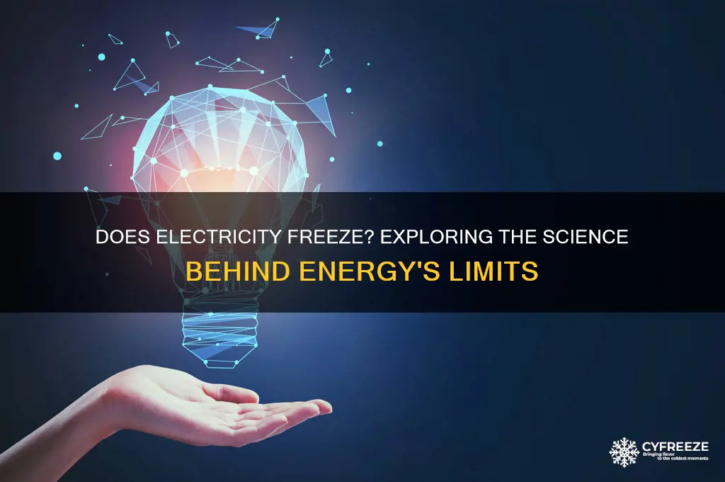 does electricity have a freezing point