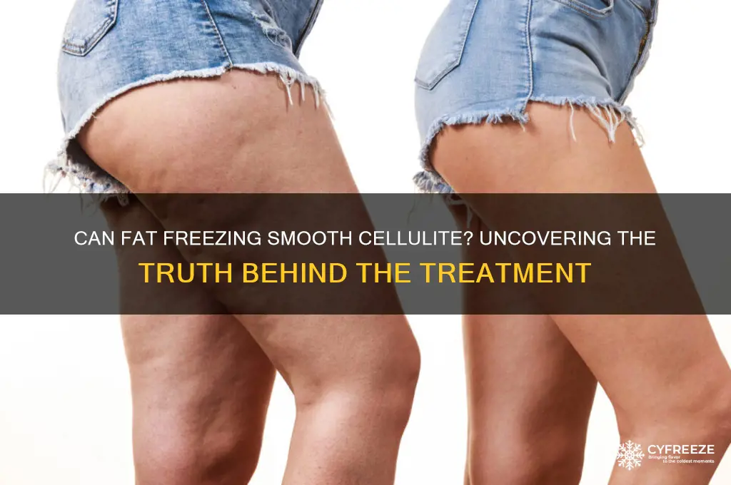 does fat freezing get rid of cellulite
