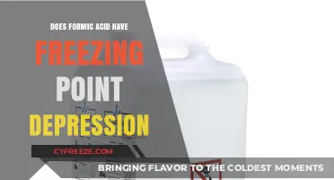 Exploring Formic Acid's Freezing Point Depression: A Comprehensive Analysis