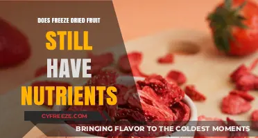 Nutrient Retention in Freeze-Dried Fruits: A Comprehensive Guide