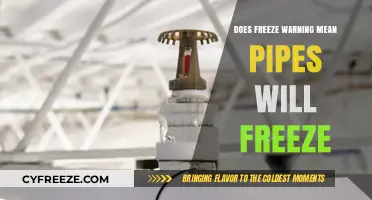 Understanding Freeze Warnings: Will Your Pipes Be Affected?