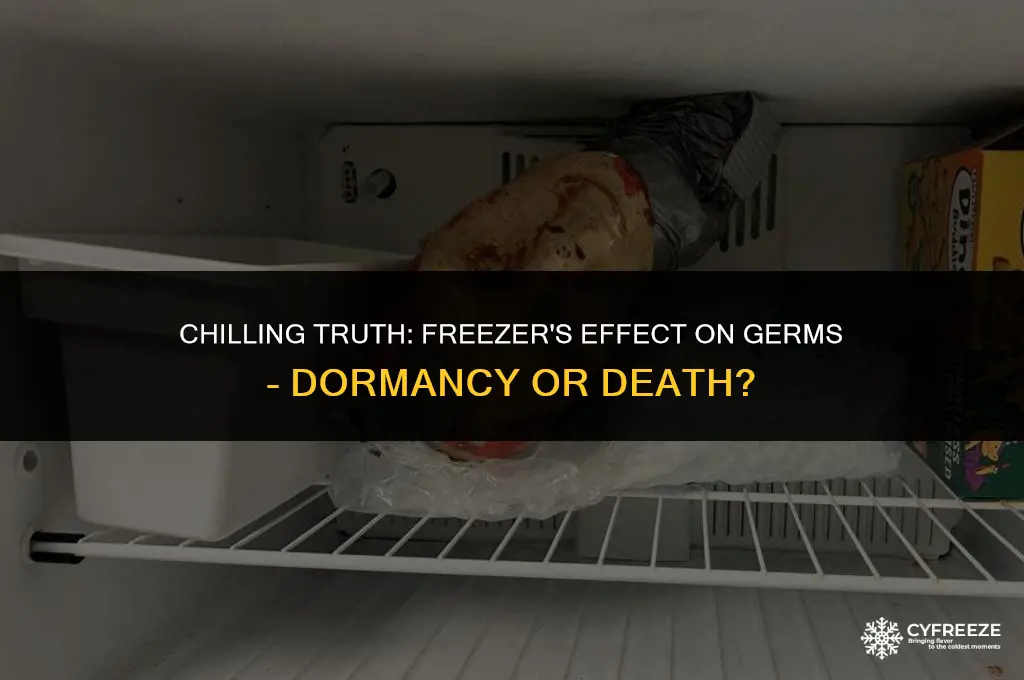 does freezer kill germs or just make dormant
