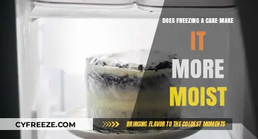 The Sweet Science: How Freezing Can Enhance Your Cake's Moisture