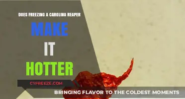 The Surprising Truth: Freezing Carolina Reapers Can Intensify Their Heat!