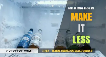 Chilling Truths: Does Freezing Alcohol Reduce Its Potency?