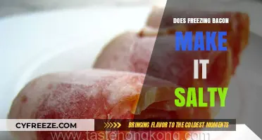 The Salty Truth: How Freezing Affects Bacon's Flavor