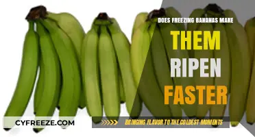 The Banana Dilemma: Does Freezing Hasten Ripening?