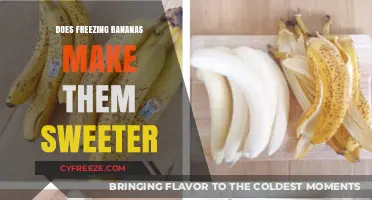 The Sweet Truth: How Freezing Affects Bananas' Natural Sugars