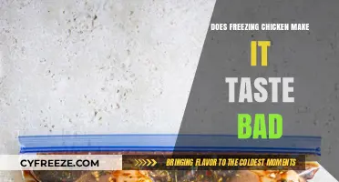 The Great Chicken Freeze: Does Cold Storage Affect Flavor?