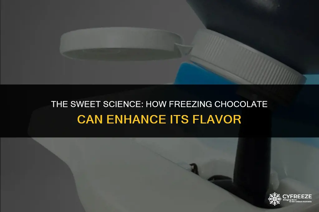 does freezing chocolate make it taste better