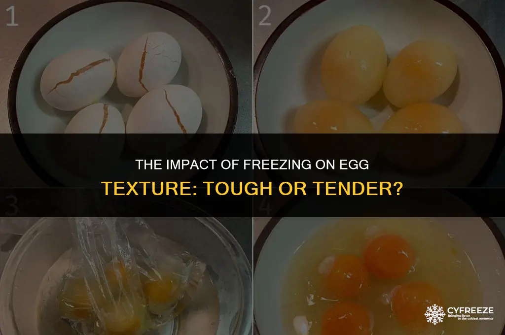 does freezing eggs make them tough