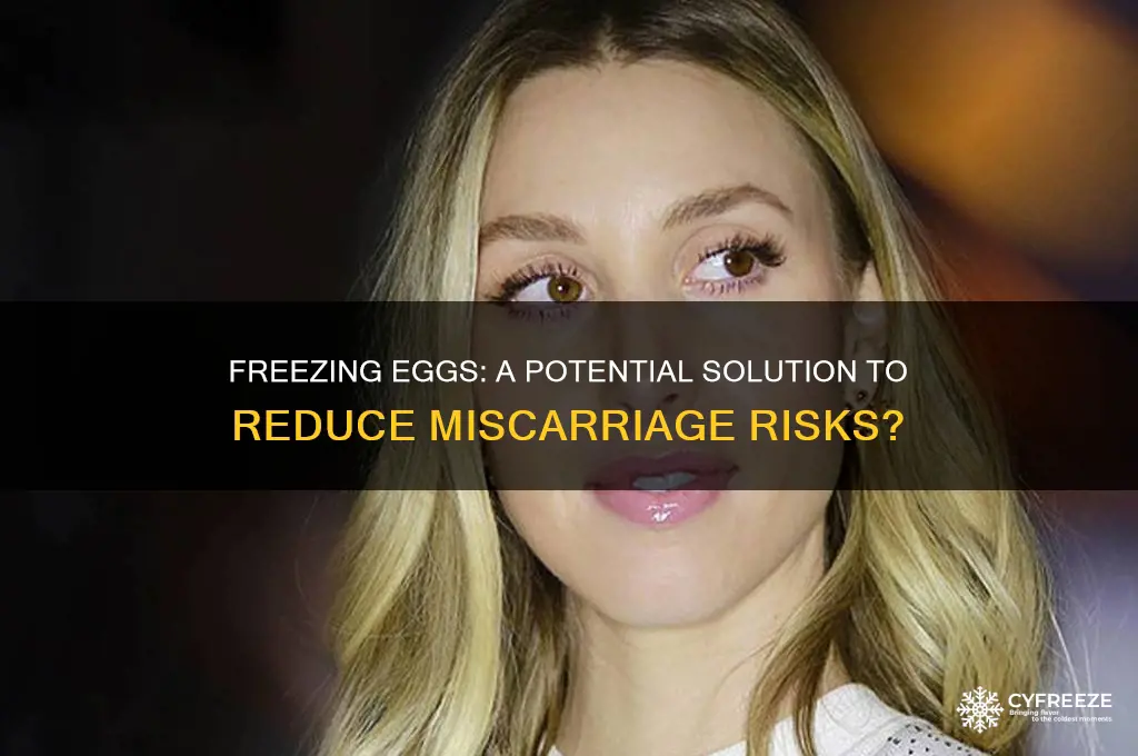 does freezing eggs prevent miscarriage