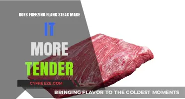 The Tenderizing Truth: How Freezing Flank Steak Affects Its Texture