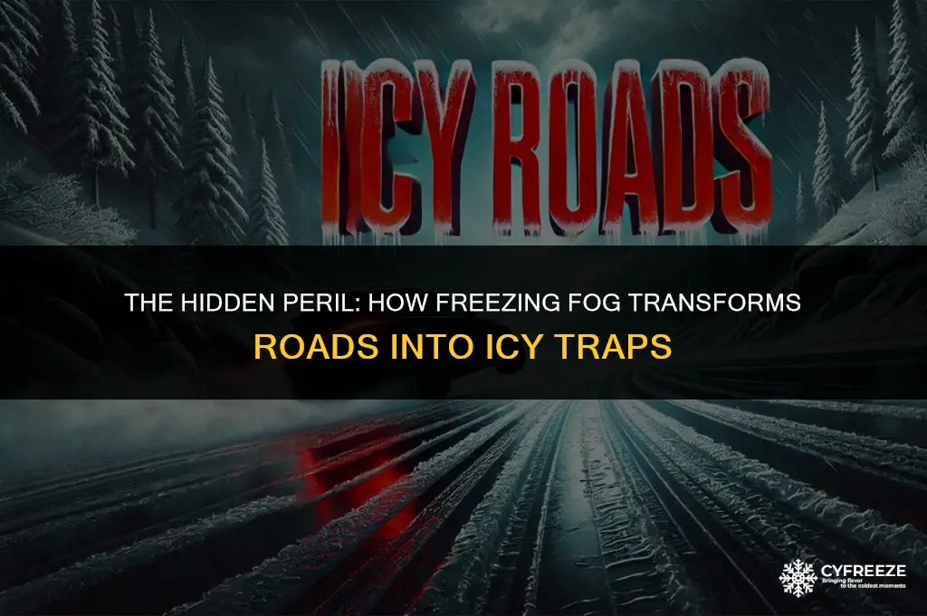 does freezing fog make roads icy