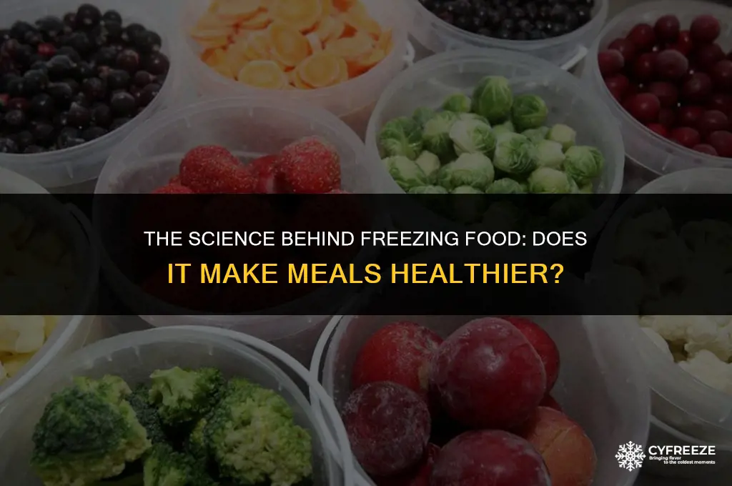does freezing food make i