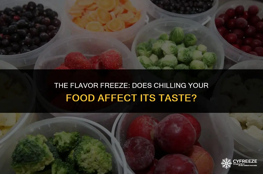 does freezing food make it lose flavor