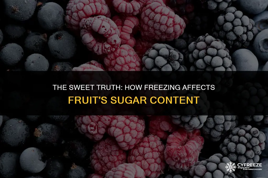 does freezing fruit make it sweeter