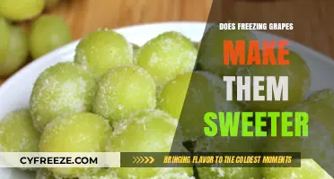 The Sweet Truth: How Freezing Grapes Enhances Their Natural Sugars