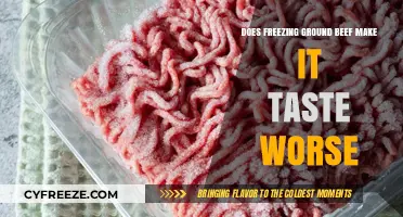 The Impact of Freezing on Ground Beef Flavor: A Culinary Investigation