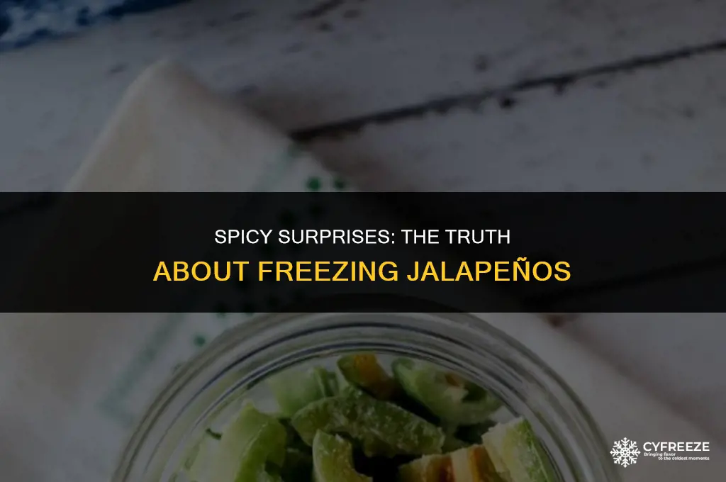 does freezing jalapenos make them hotter