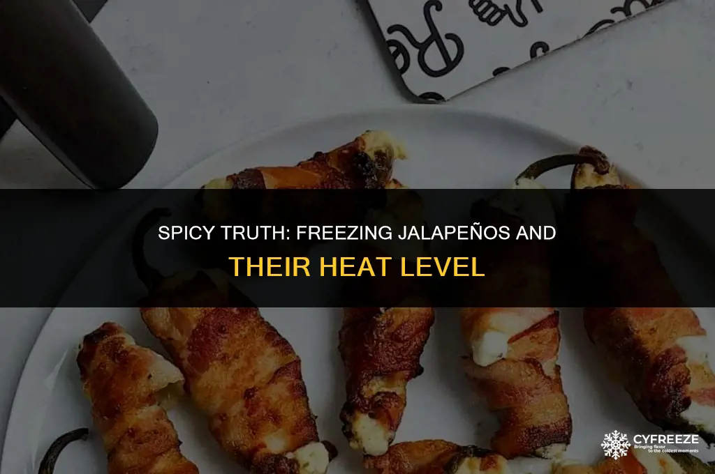 does freezing jalapenos make them milder