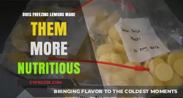 Unlocking Nutrition: The Surprising Benefits of Freezing Lemons