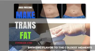 The Chilling Truth: Does Freezing Affect Trans Fat Content?