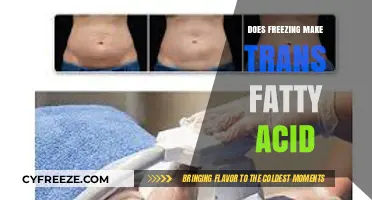 The Truth About Trans Fats: Does Freezing Affect Their Formation?