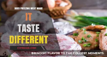 The Impact of Freezing on Meat's Flavor Profile