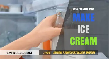 From Milk to Ice Cream: The Science Behind Freezing Dairy
