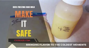 Does Freezing Raw Milk Make It Safe? A Comprehensive Guide