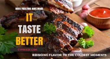 The Flavor Debate: Does Freezing Ribs Enhance Their Taste?