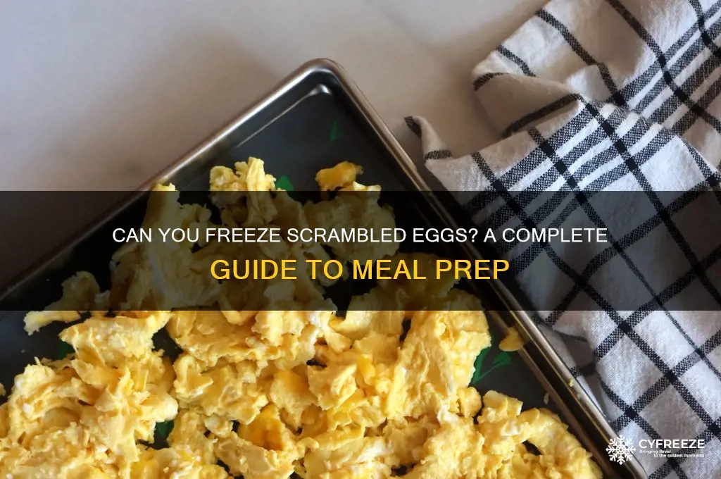 does freezing scrambled eggs work