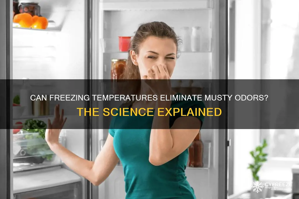 does freezing temperature kill musty