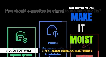 The Chill Factor: How Freezing Affects Tobacco Moisture
