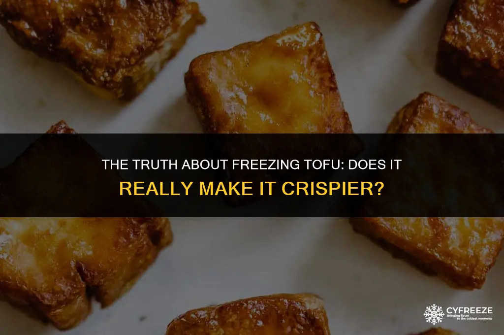 does freezing tofu make it crispier