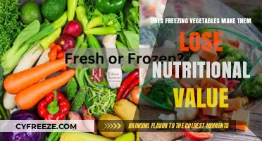 The Nutritional Truth: Freezing Vegetables and Their Vitamin Content