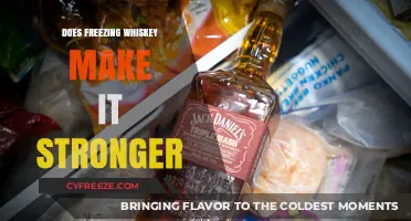 Chilling Whiskey: Does Freezing Increase Its Strength?