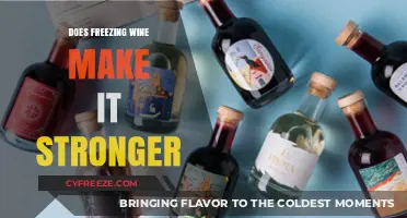 Chill and Spill: Unraveling the Myth of Freezing Wine for Strength