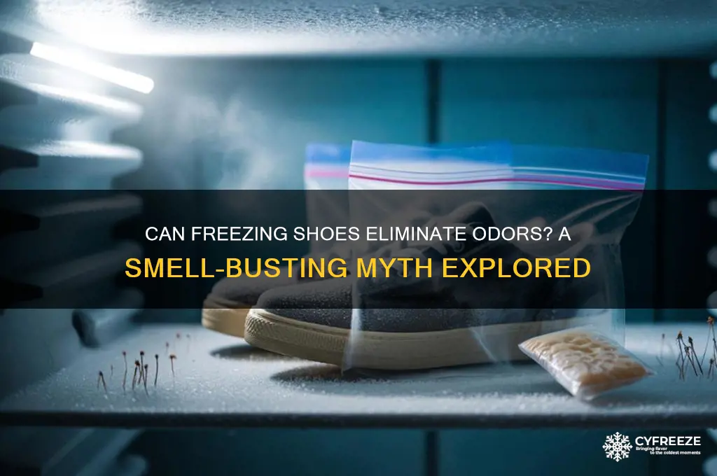 does freezing your shoes get rid of the smel