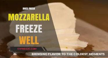 The Surprising Truth About Freezing Fresh Mozzarella