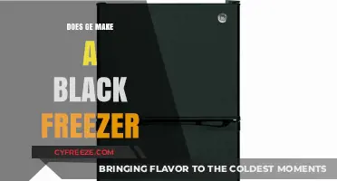 Exploring GE's Freezer Line: Does Black Finish Exist?