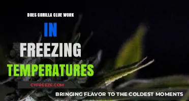 Gorilla Glue in Freezing Temps: Does It Hold Strong?